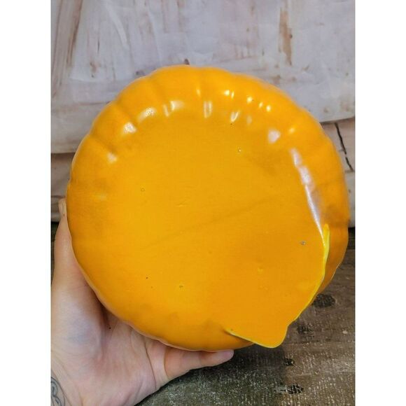 Ceramic tealight Jack O'Lantern mouse mice Halloween home decor figure - Picture 7 of 7